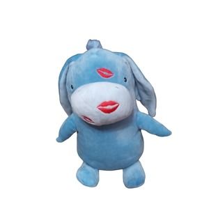 Aurora brand Rimar rare blue donkey plush